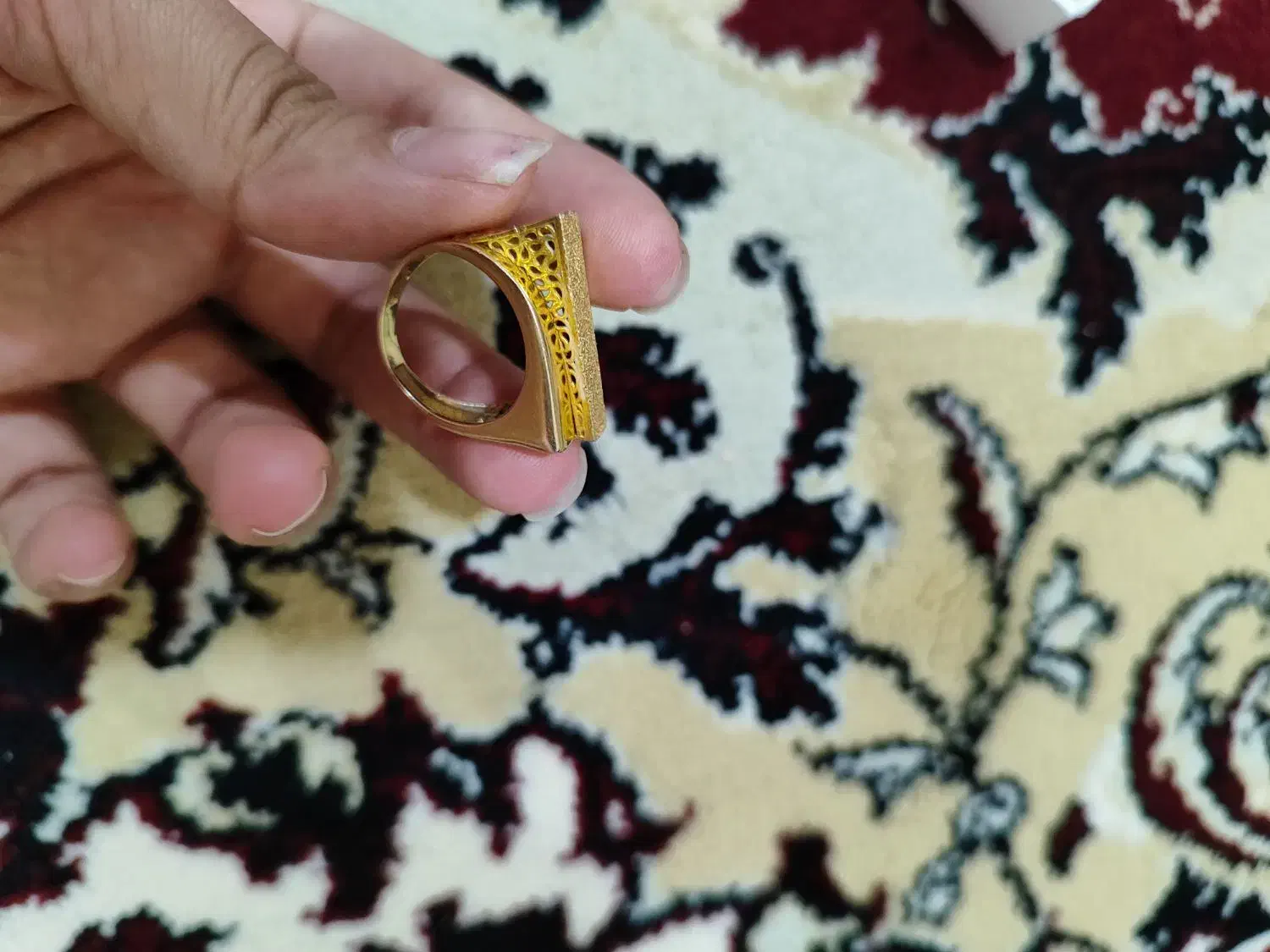 انگشتر طلا|جواهرات|ایذه, |دیوار
