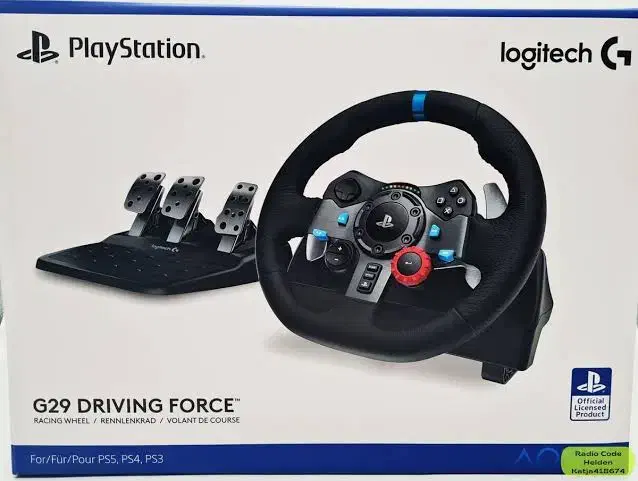 فرمان بازی با پدال Logitech G29 پلی استیشن|کنسول، بازی ویدئویی و آنلاین|بندرعباس, |دیوار