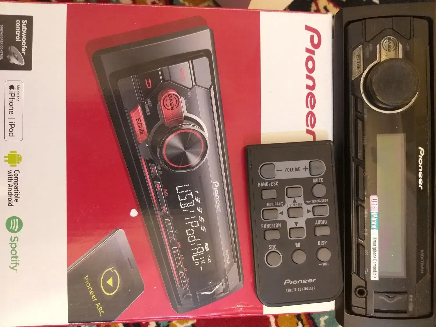 ضبط پایونیر و بانو کنوود|قطعات یدکی و لوازم جانبی|تربت جام, والفجر|دیوار