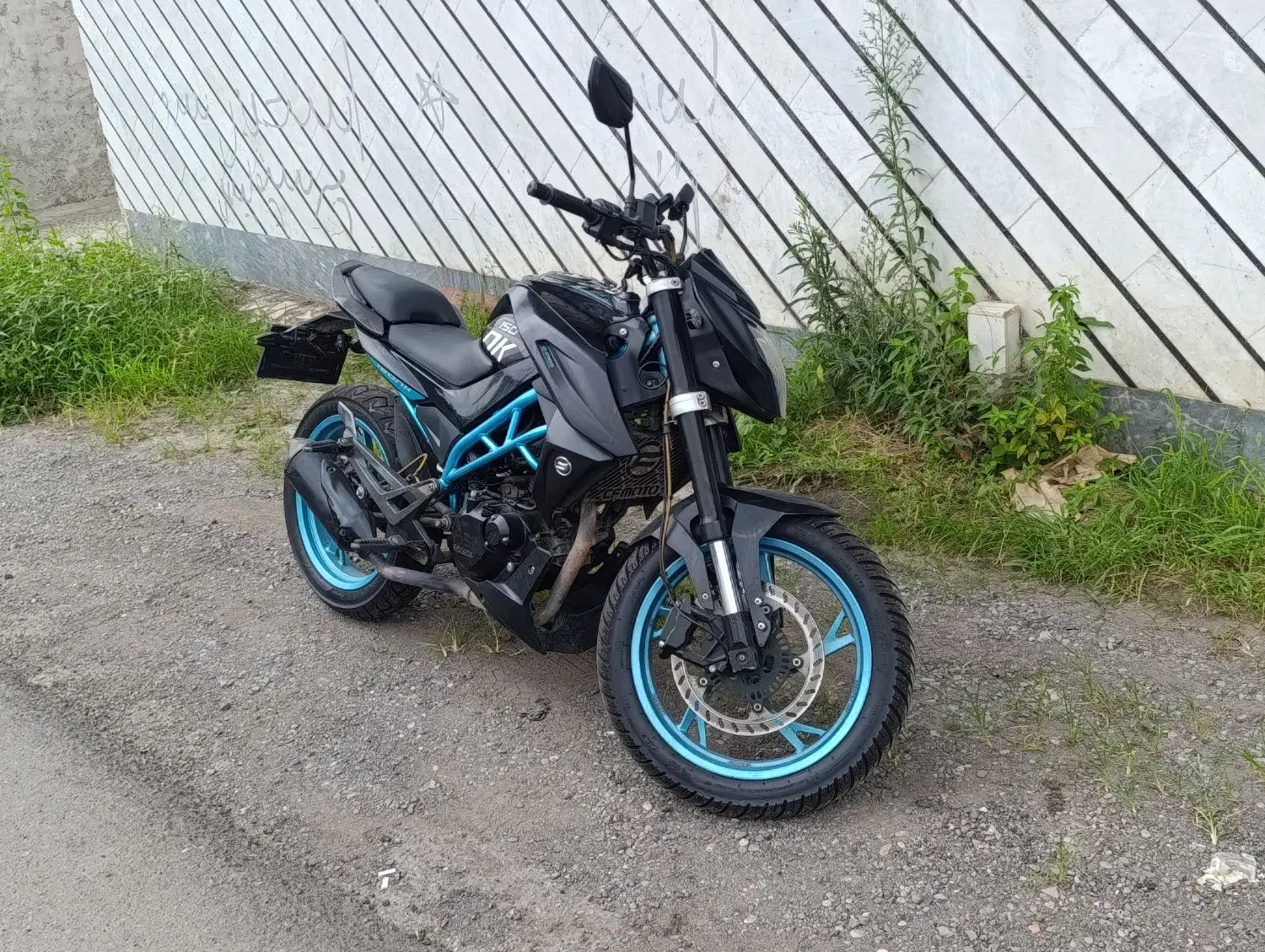 cf 150|موتورسیکلت|سنگر, |دیوار