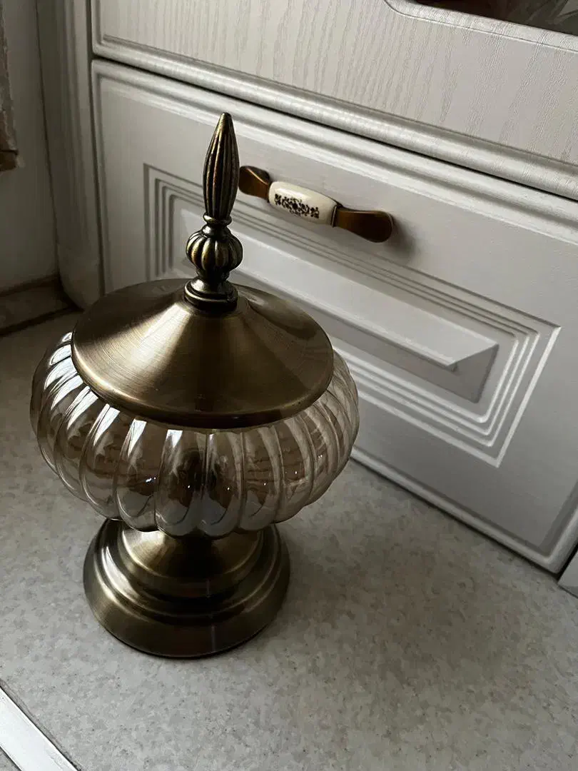 شکلات خوری شیشه ای و طرح برنز|ظروف سرو و پذیرایی|رشت, گلباغ نماز|دیوار