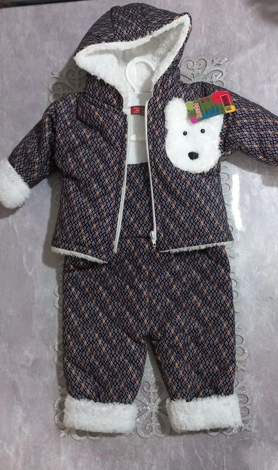 کاپشن شلوار بندی عروسکی|کفش و لباس بچه|رزن, |دیوار