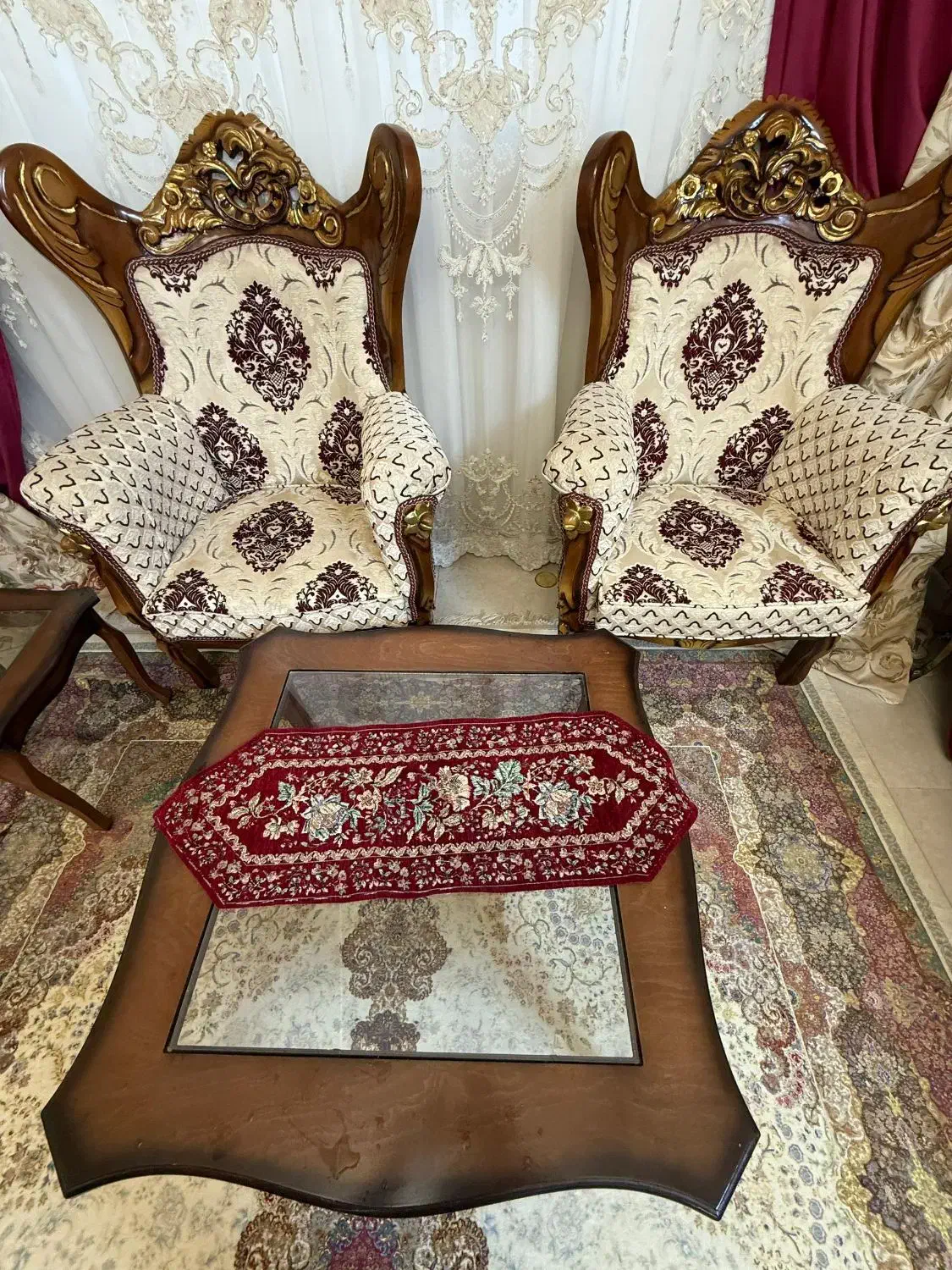 مبل استیل 9 نفره درحد نو|مبلمان خانگی و میز عسلی|قم, صفاشهر|دیوار