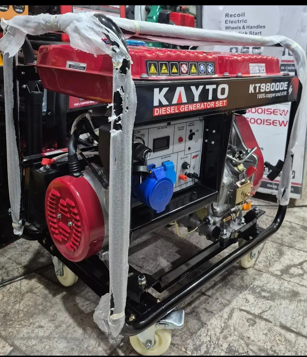 موتور برق کایتو  kayto بنزینی و گازوییلی دیزل ای|ماشین‌آلات صنعتی|ری, شهید بهشتی|دیوار