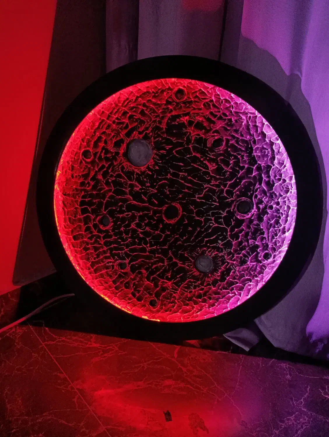 تابلو ماه هفت رنگ ریموتی|تابلو، نقاشی، عکس|کلارآباد, |دیوار