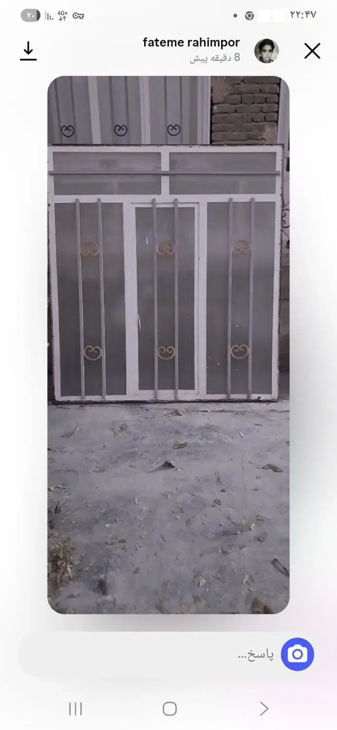 دوعدد پنجره و یک عدد در آهنی محکم و سنگین|مصالح و تجهیزات ساختمان|لالجین, |دیوار