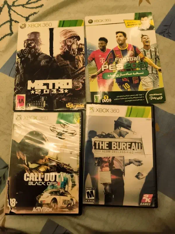 سی دی ایکس باکس ۳۶۰|کنسول، بازی ویدئویی و آنلاین|مشهد, جاهد شهر|دیوار