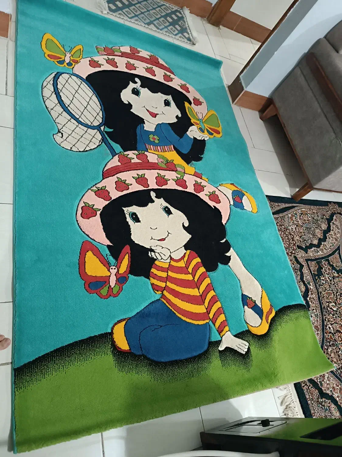 فرش اتاق کودک|فرش|گنبد کاووس, |دیوار