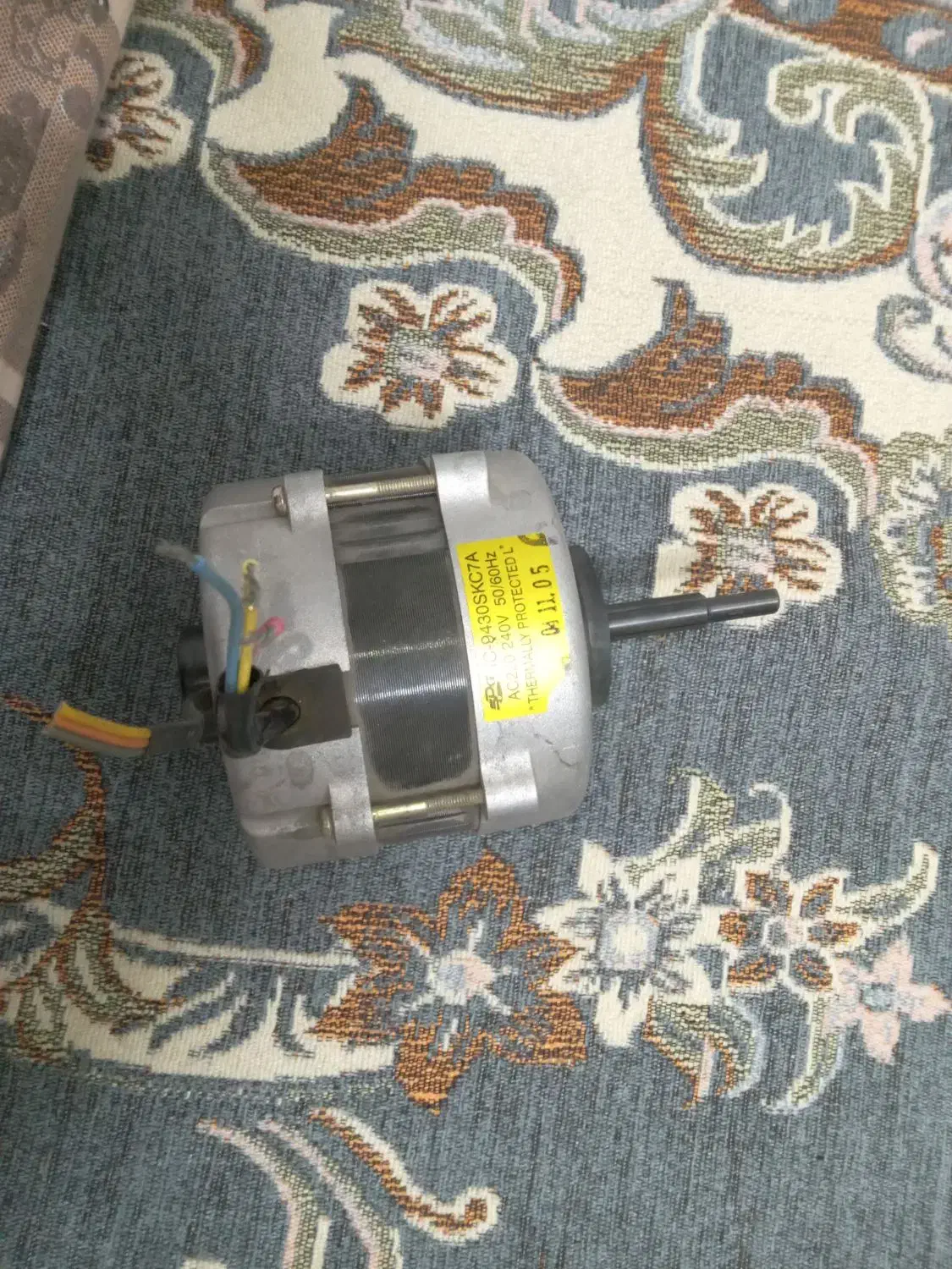 موتور فن کندانسور. پنل داخلی اسپیلت|کولر گازی و فنکوئل|ری, دولتآباد|دیوار