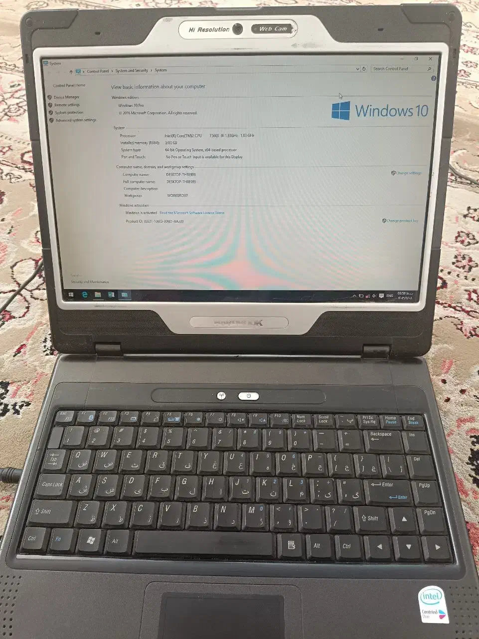 لپتاپ juniper|رایانه همراه|کرج, گلشهر|دیوار