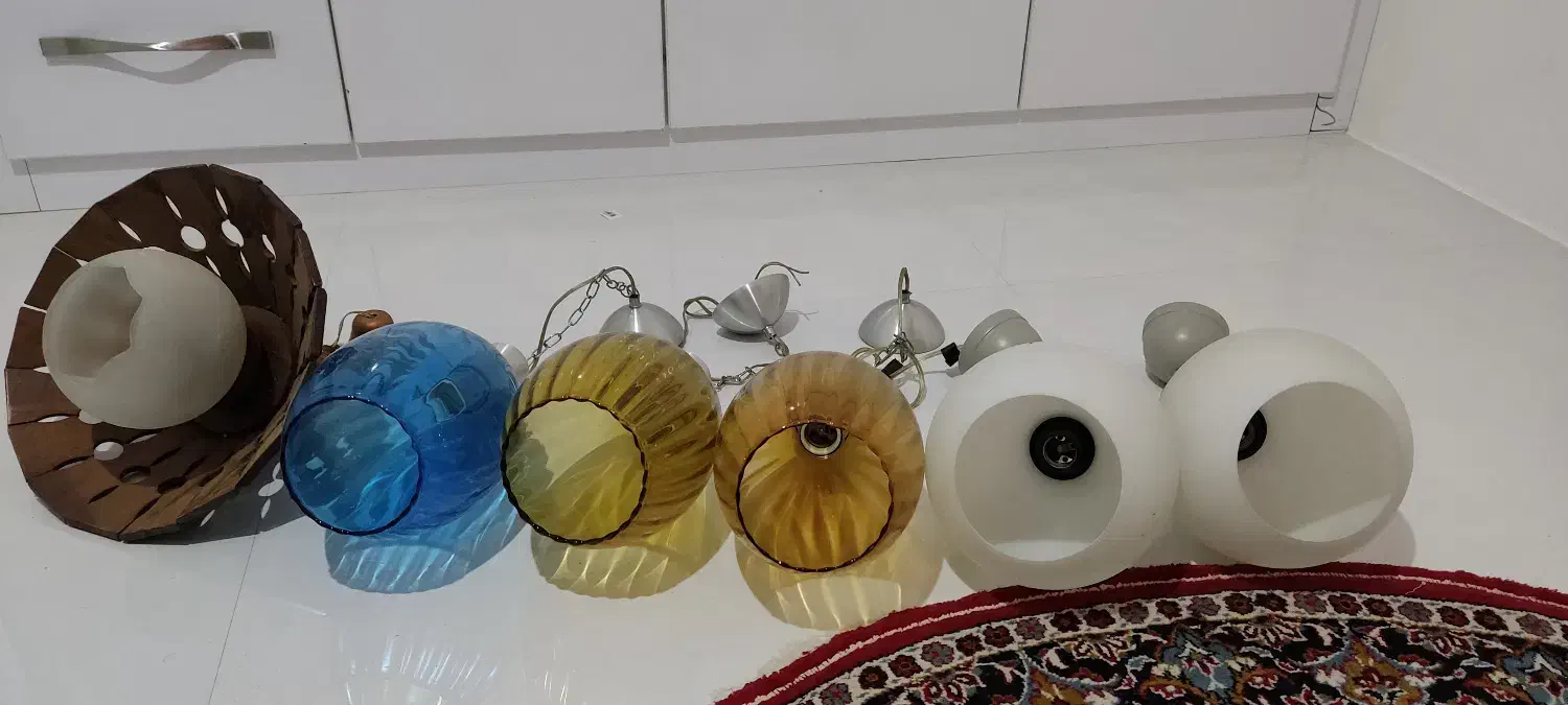 فروش ۶ عدد لوستر|لوستر و چراغ آویز|بندر ماهشهر, |دیوار