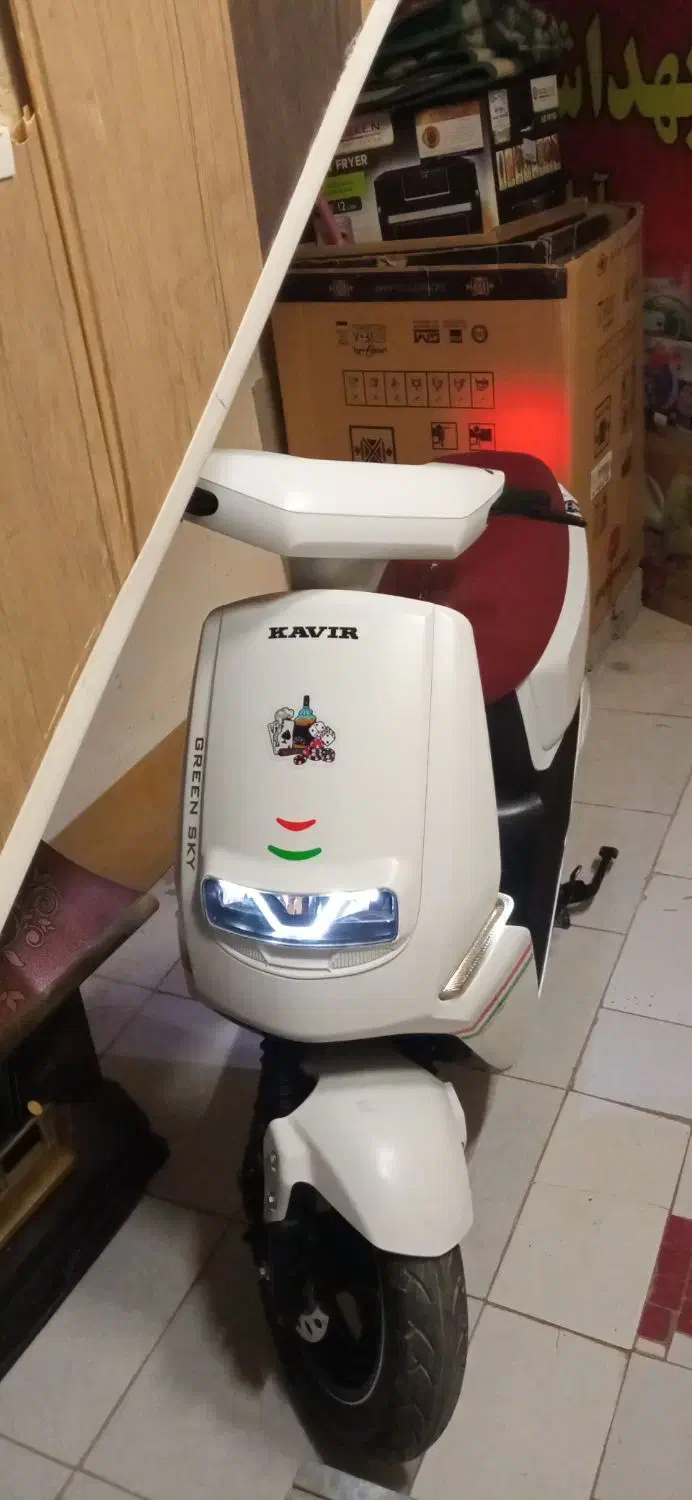 موتور برقی کویر2000درحدنو|موتورسیکلت|نجفآباد, باغ ملی|دیوار