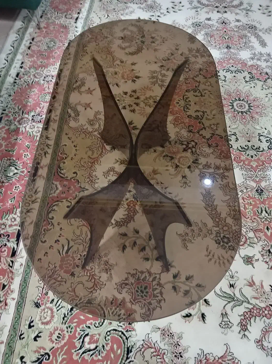 2 عدد میز وسط شیشه ایی|مبلمان خانگی و میز عسلی|قائمشهر, |دیوار