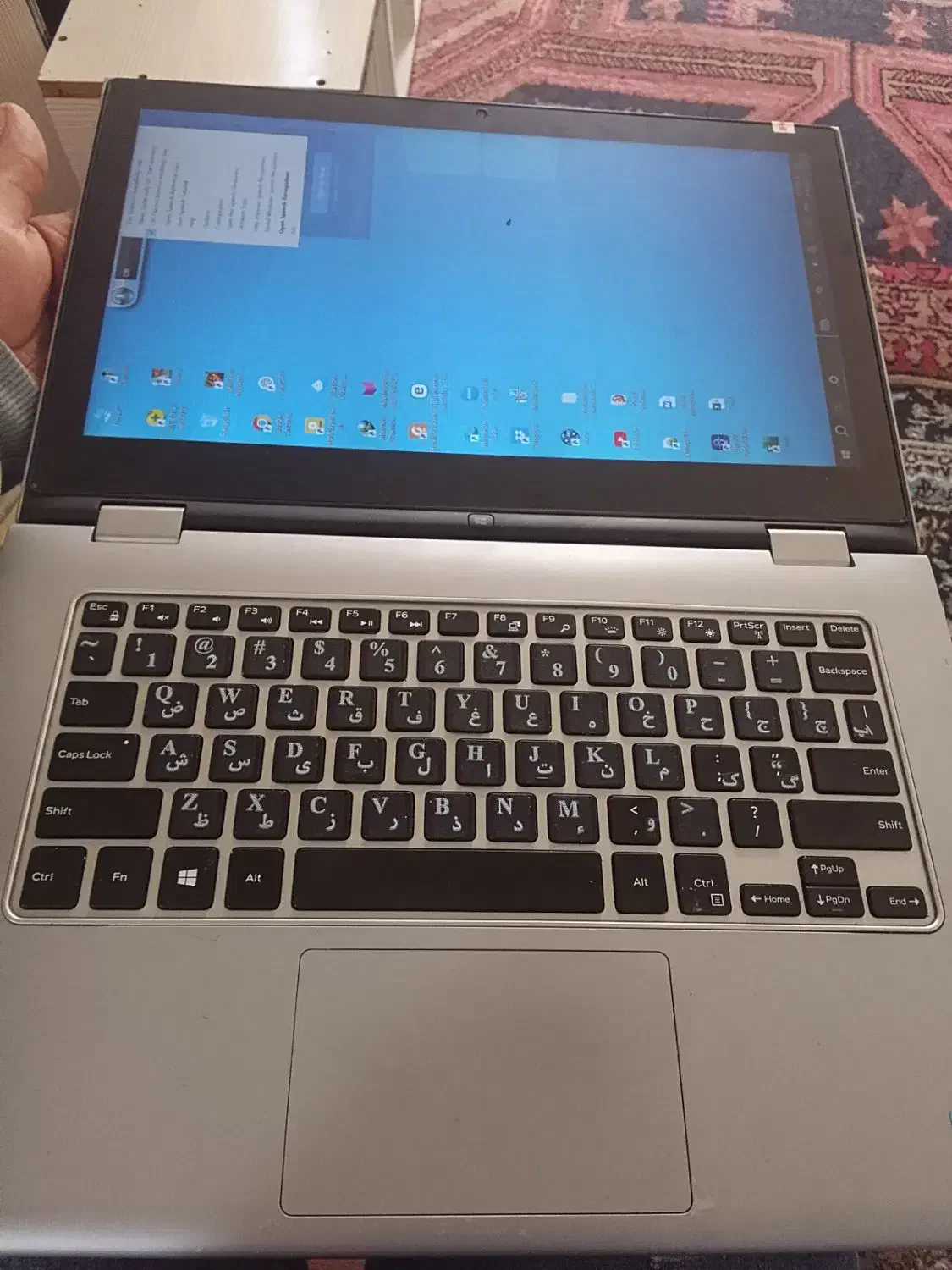 فروش فوری لپ تاپ با قابلیت جالب ویک کامپیوترخانگی|رایانه همراه|پارسآباد, |دیوار