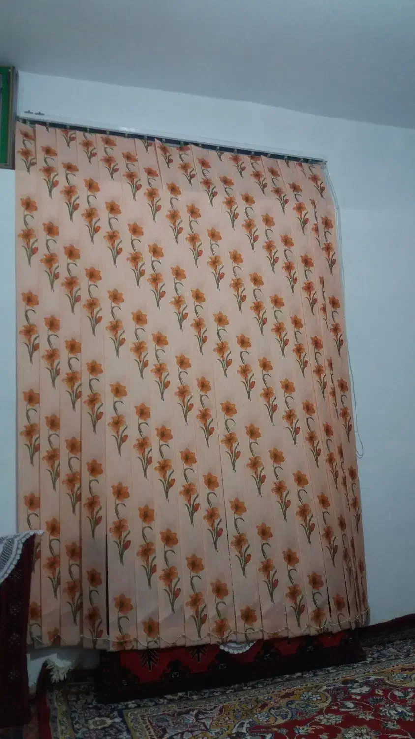 پرده با چوب پرده|پرده، رانر، رومیزی|سنقر, |دیوار