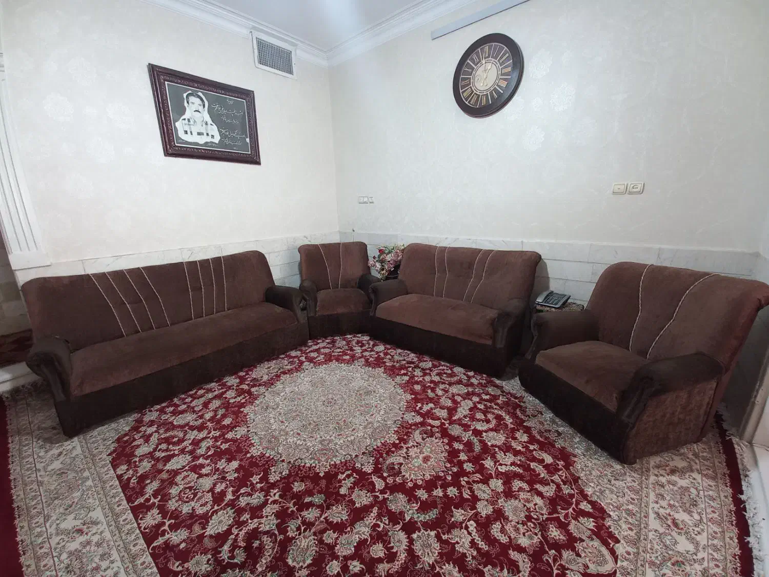 مبل راحتی ۷ نفره|مبلمان خانگی و میز عسلی|محمدیه-قزوین, |دیوار