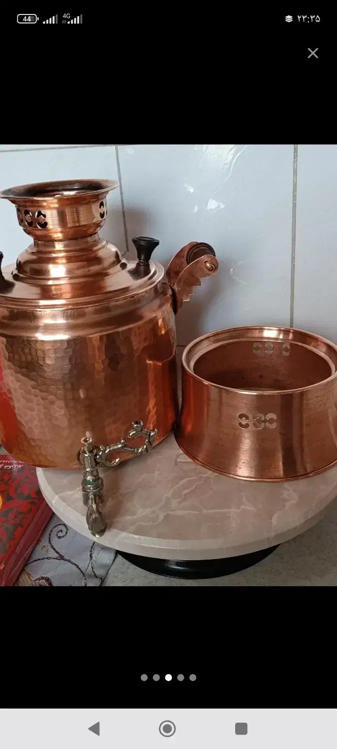 کتری رو گازی مسی|قوری، کتری، قهوه‌ساز دستی|فردیس, فردیس|دیوار