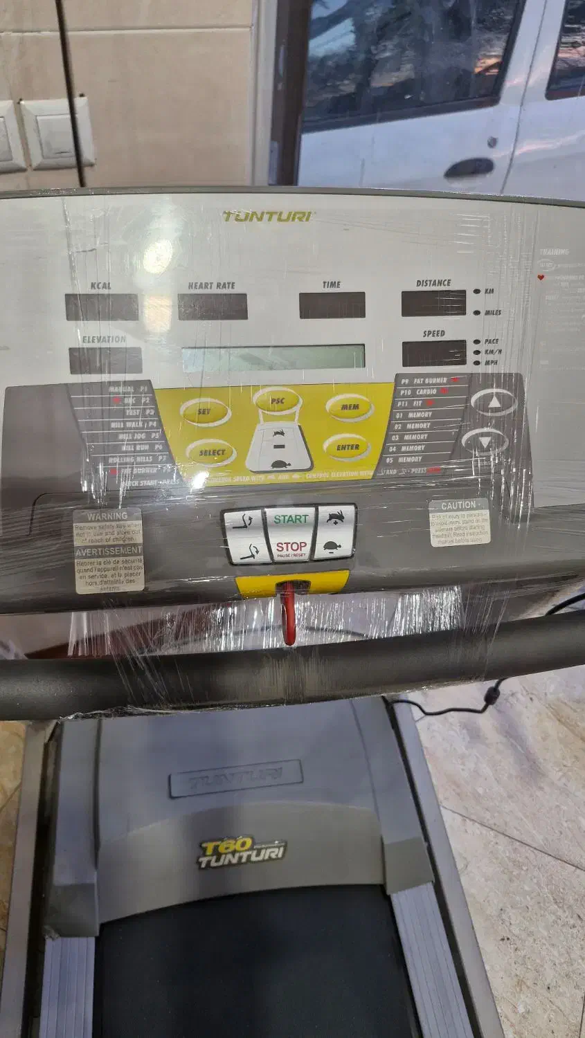 تردمیل Tunturi سایز بسیار بزرگ برای دویدن واقعی|تجهیزات ورزشی|بوکان, |دیوار