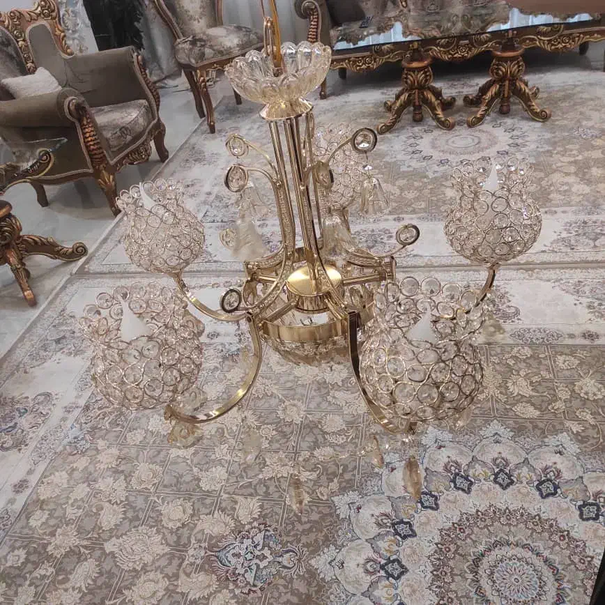 لوستر آب کاری شده|لوستر و چراغ آویز|اندیشه, اندیشه فاز ۲|دیوار