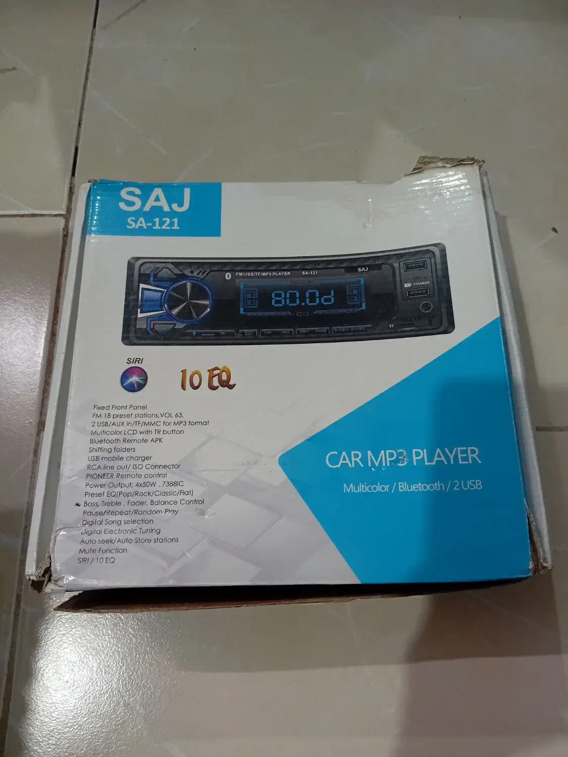 پخش خودرو مدل SAJ121|قطعات یدکی و لوازم جانبی|شاهین‌شهر, خانه کارگر|دیوار