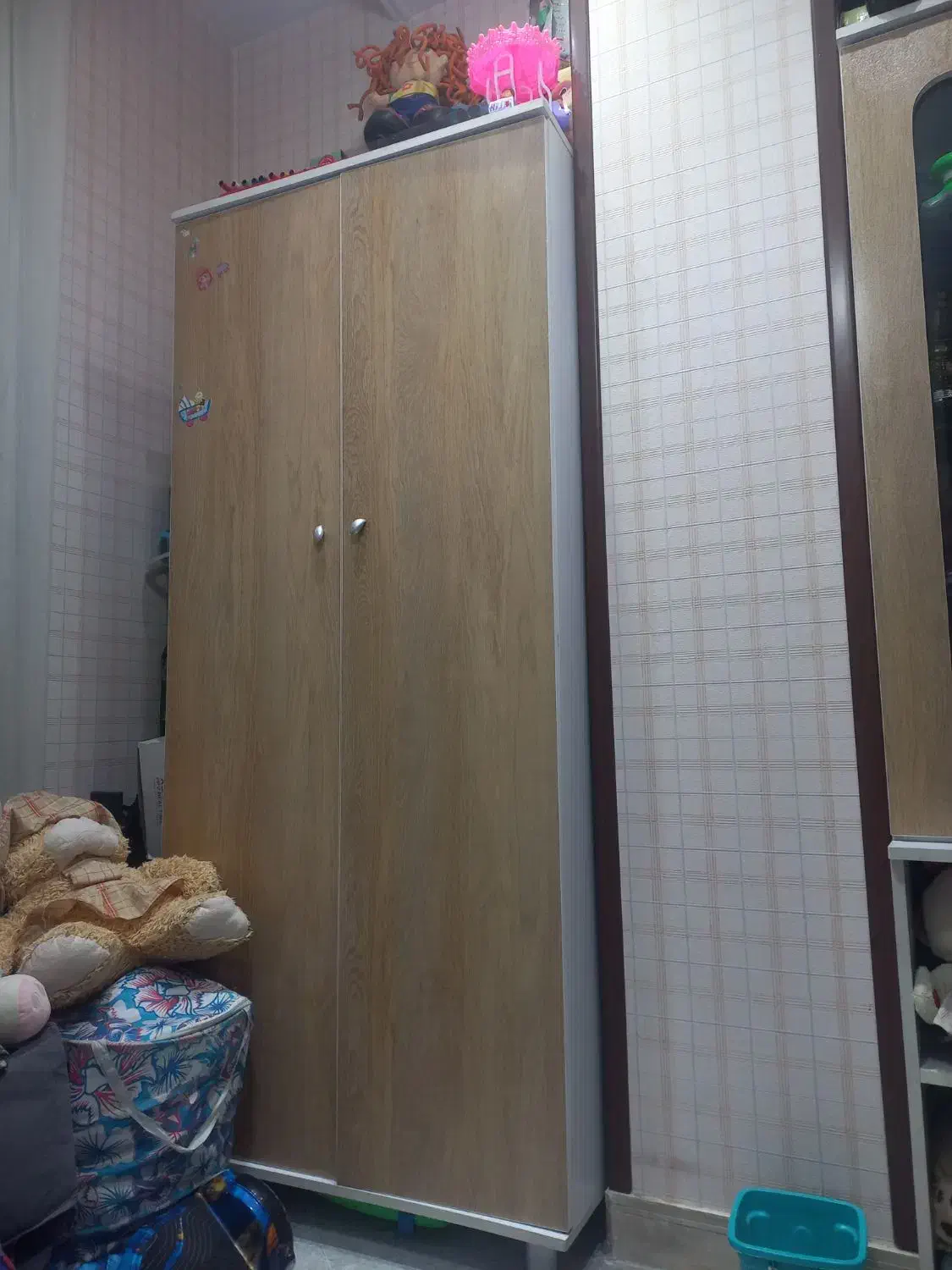 سرویس کامل  و تخت کودک|تخت و سرویس خواب|شهریار, شهریار|دیوار