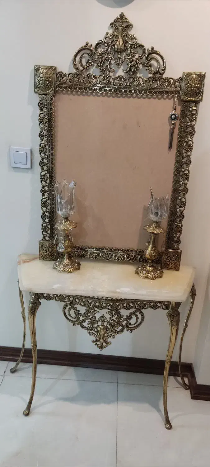 آینه و کنسول برنز|آینه|تهران, خلیج فارس|دیوار
