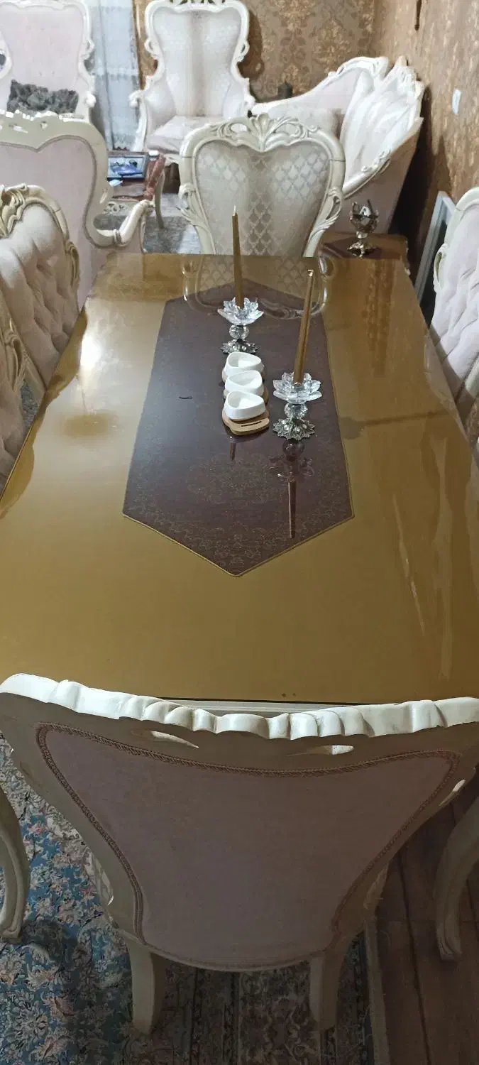 میز ناهار خوری 6 نفره|میز و صندلی غذاخوری|صباشهر, |دیوار