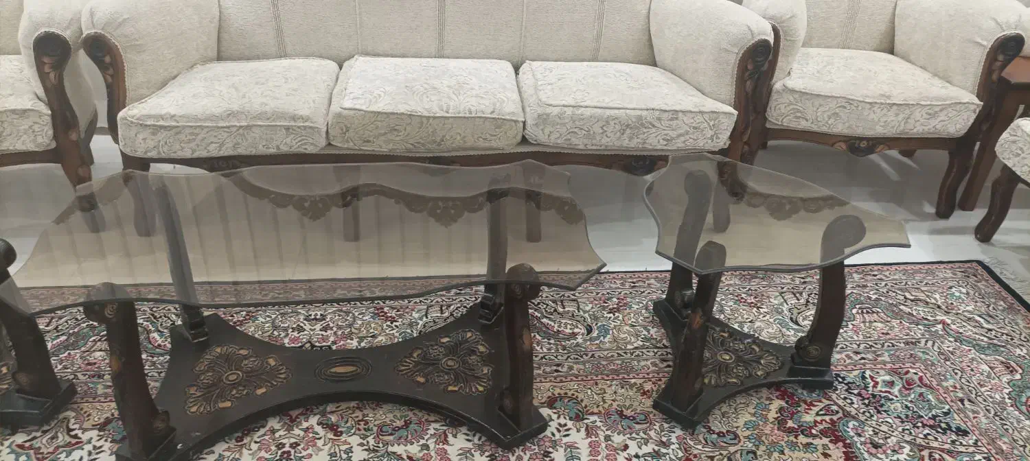 میز جلو مبلی|مبلمان خانگی و میز عسلی|سبزوار, قصبه اب یمین|دیوار