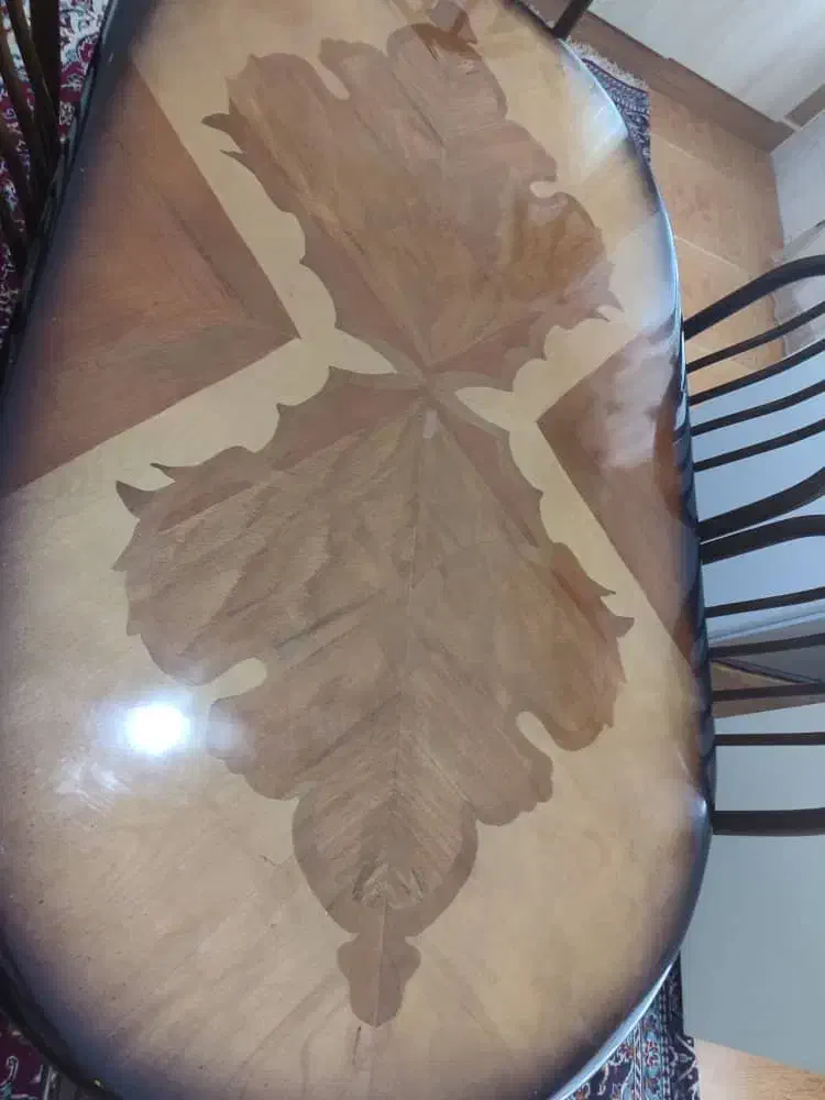 میز غذا خوری محکم وخوش نقش|میز و صندلی غذاخوری|سراب, |دیوار