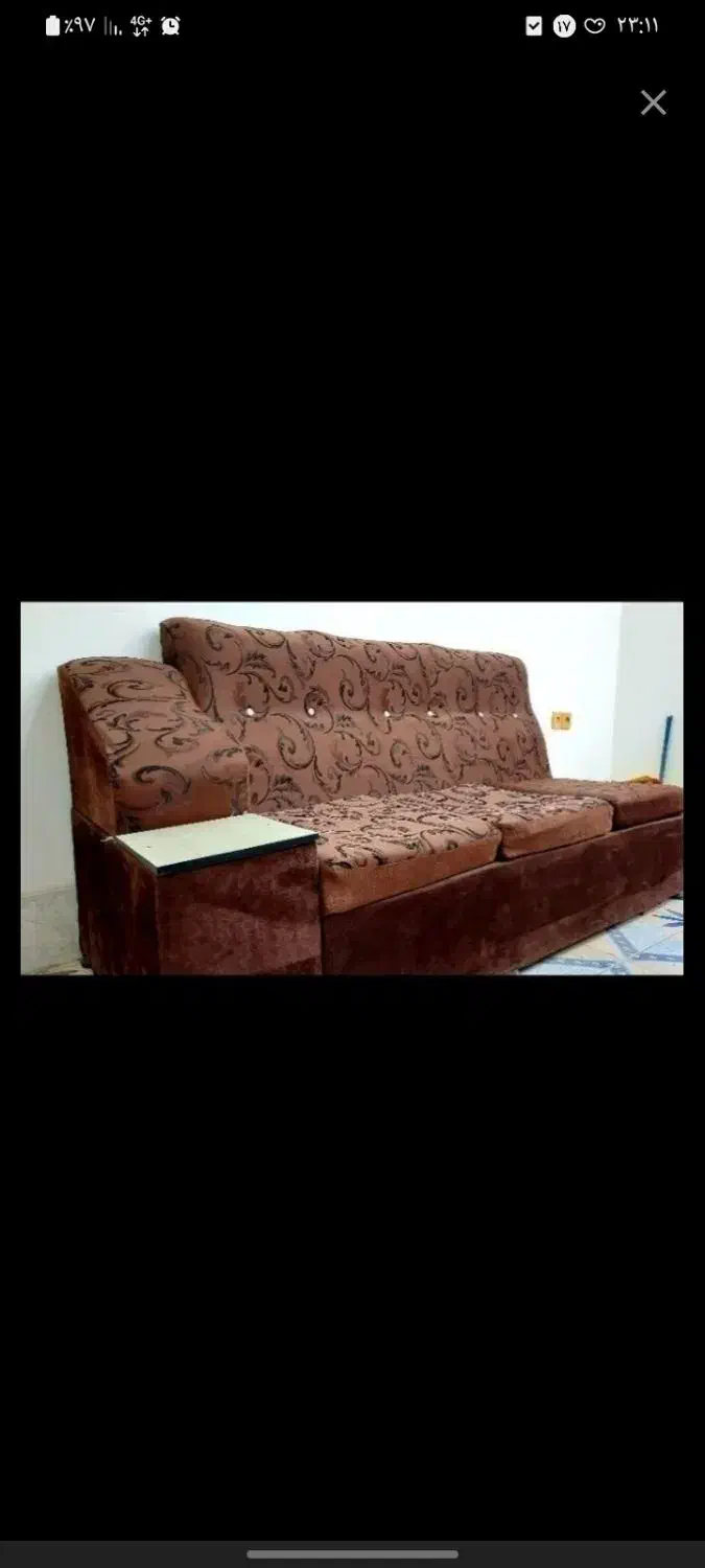 مبل هفت نفره راحتی|مبلمان خانگی و میز عسلی|چناران, |دیوار