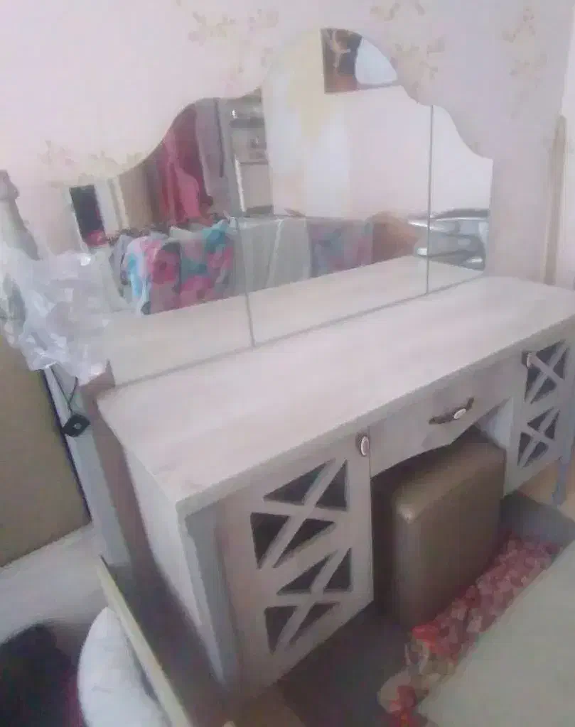 تخت دراور پاتختی|تخت و سرویس خواب|طرقبه, |دیوار