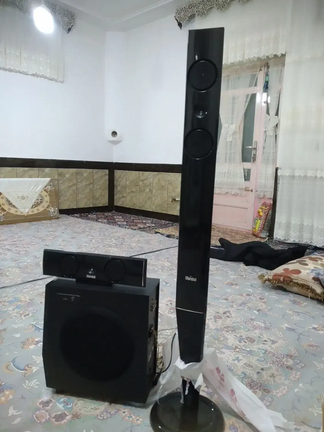 باند۴تابزرگ ودوتاکوچک نونو|سیستم صوتی خانگی|نهاوند, |دیوار