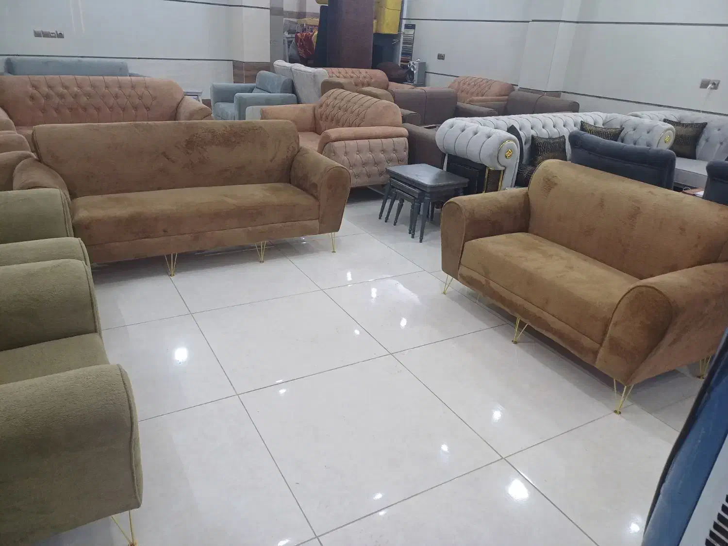 مبل راحتی مدل اسکار ۷نفره زیر قیمت|مبلمان خانگی و میز عسلی|اصفهان, باغ فدک|دیوار