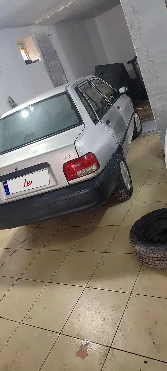 پراید 91نقره ای|خودرو سواری و وانت|سنندج, |دیوار