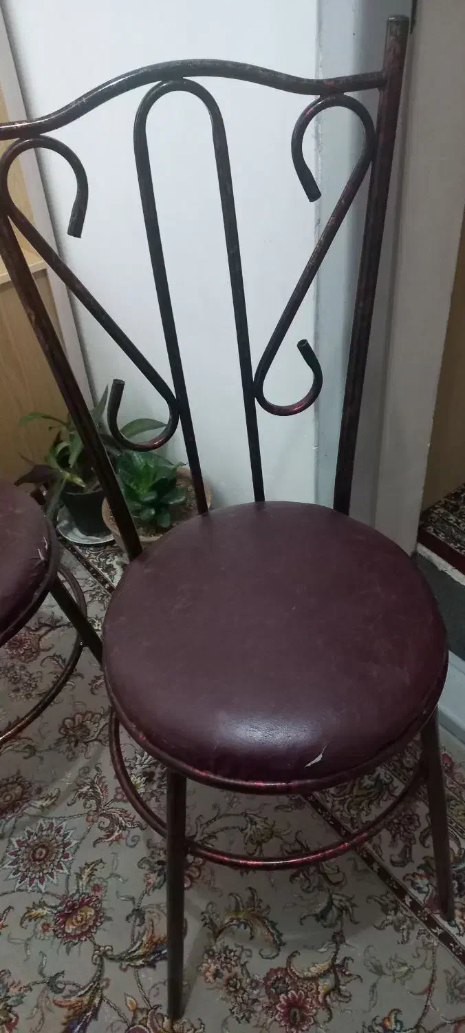 میز و صندلی فلزی|میز و صندلی غذاخوری|شاهرود, |دیوار