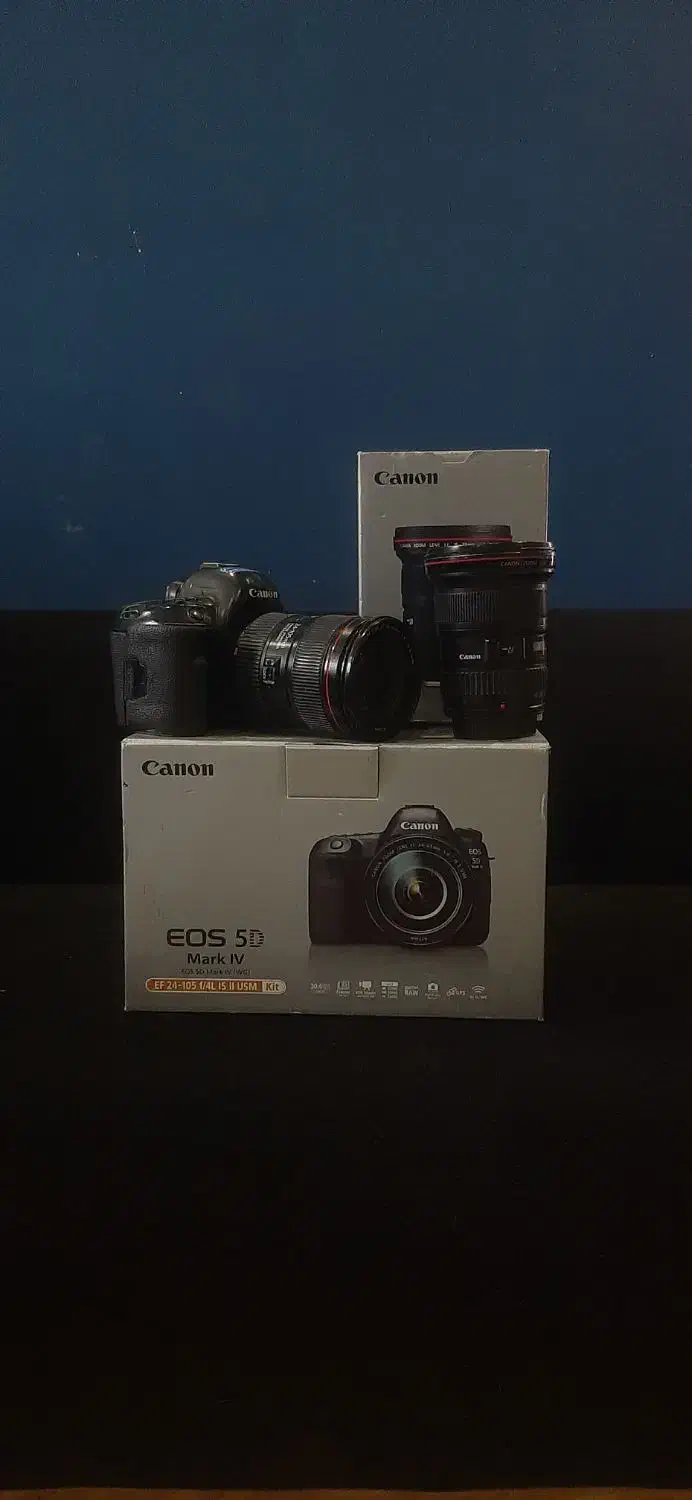 دوربین کانن 5d مارک 4|دوربین عکاسی و فیلمبرداری|ملارد, |دیوار