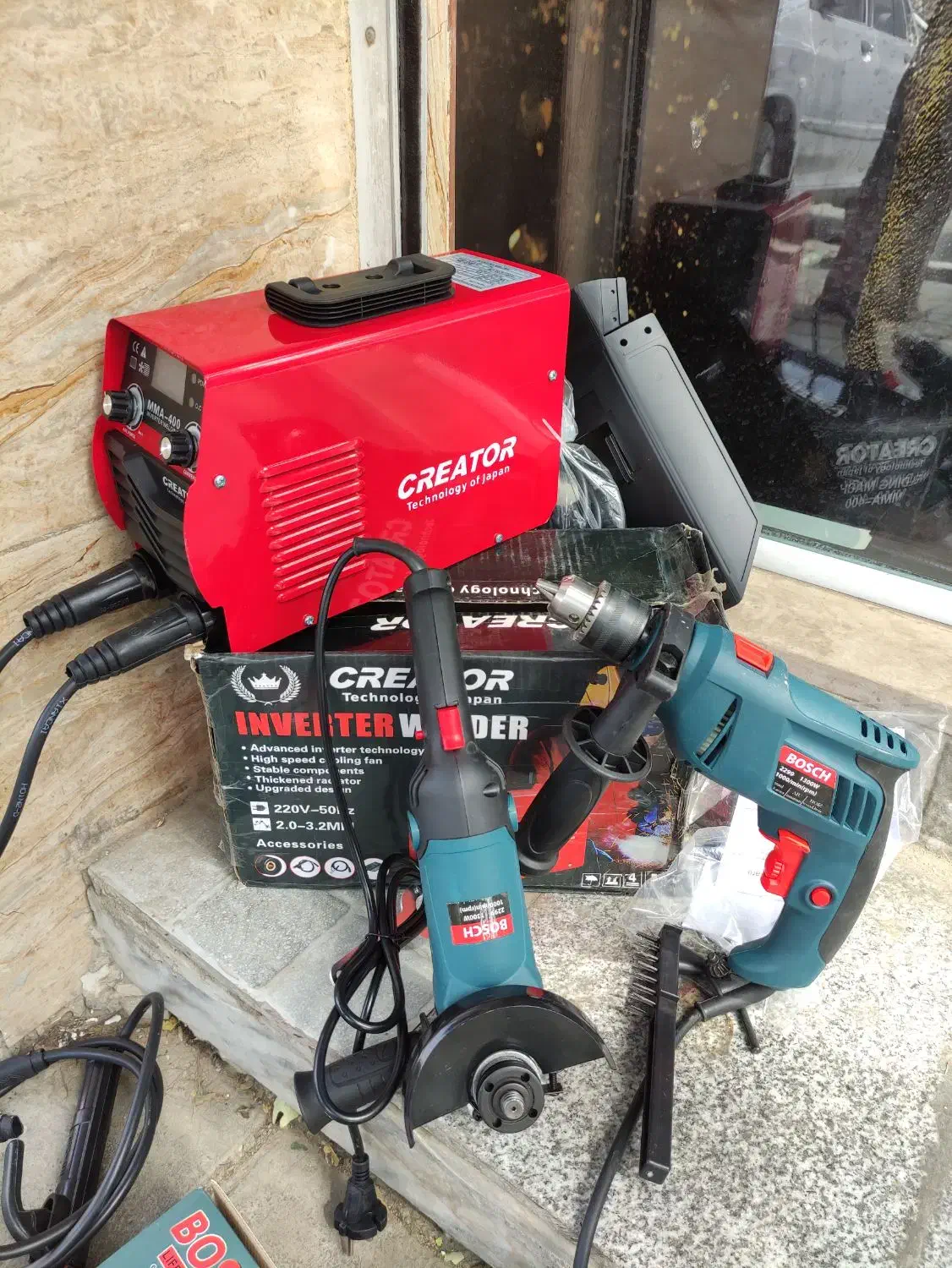 دستگاه جوش کریتور ژاینی دریل مینی فرز دلر گیربکسی|ماشین‌آلات صنعتی|مشهد, هفده شهریور|دیوار