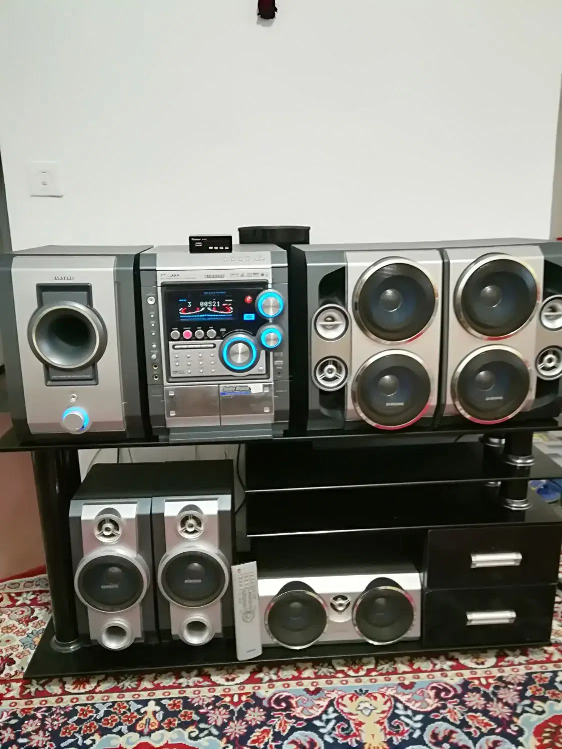 ضبط سامسونگ ۸۵۰۰وات|سیستم صوتی خانگی|کرمانشاه, |دیوار