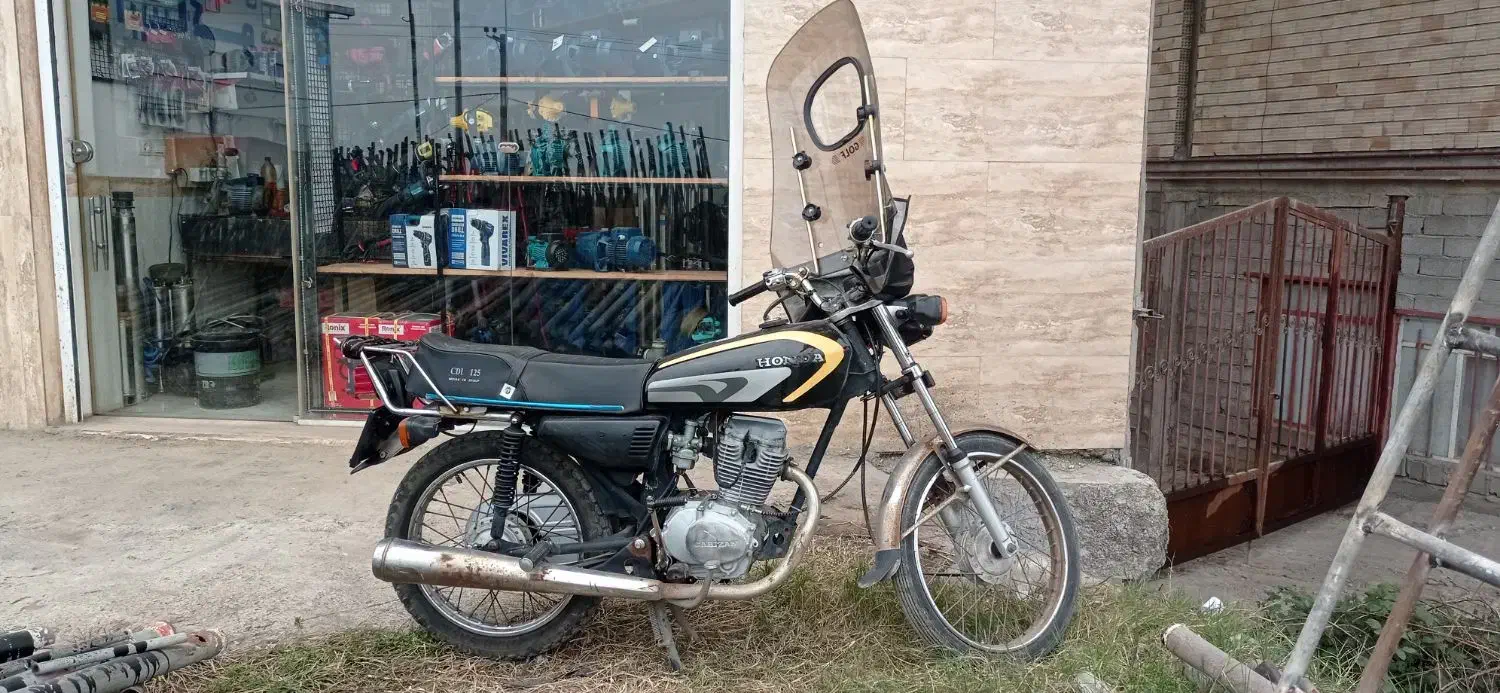 موتور هندا 88 مزایده|موتورسیکلت|حویق, |دیوار
