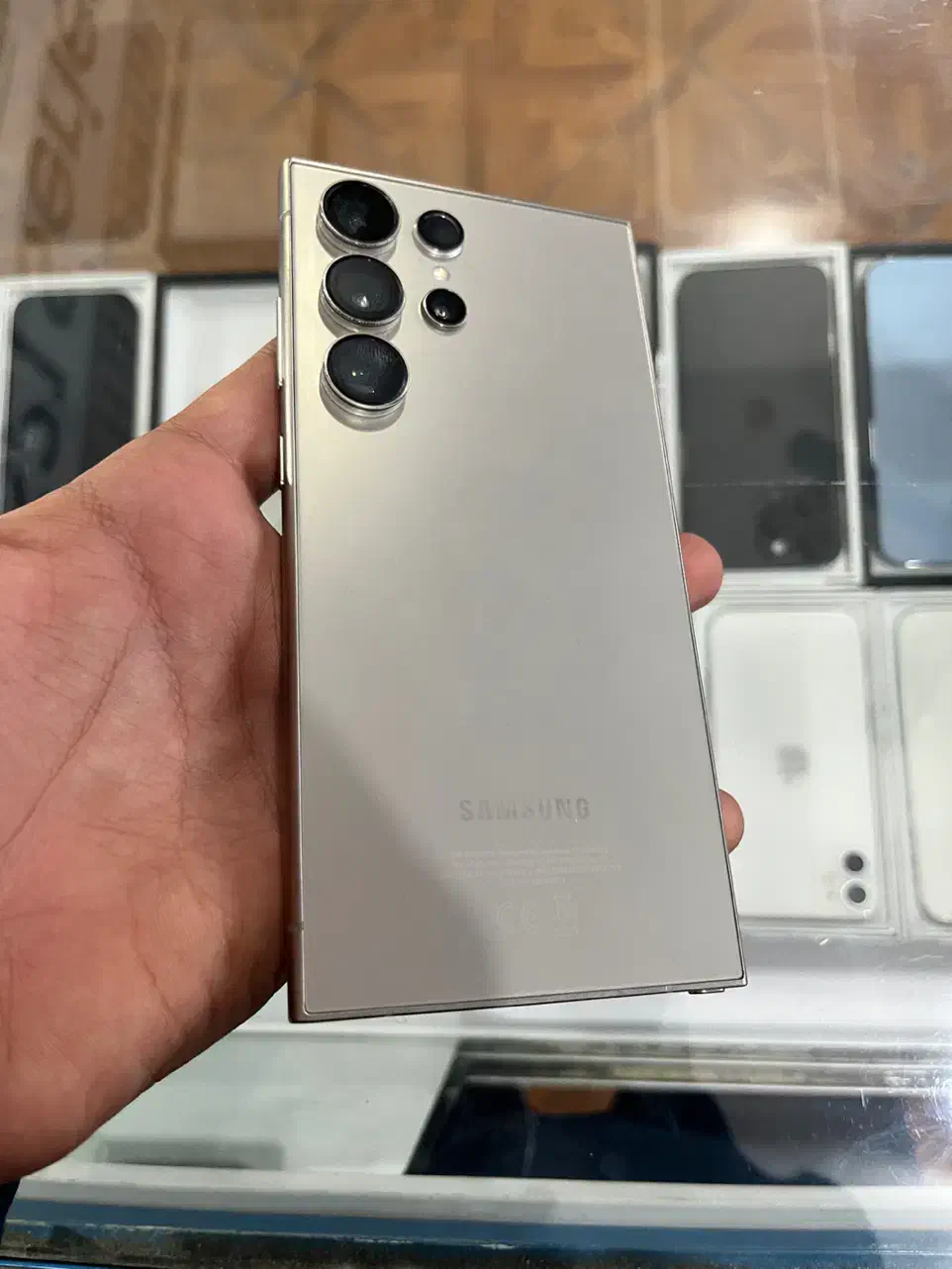 گوشی s24 ultra حافظه ۲۵۶ گیگ|موبایل|یزد, |دیوار