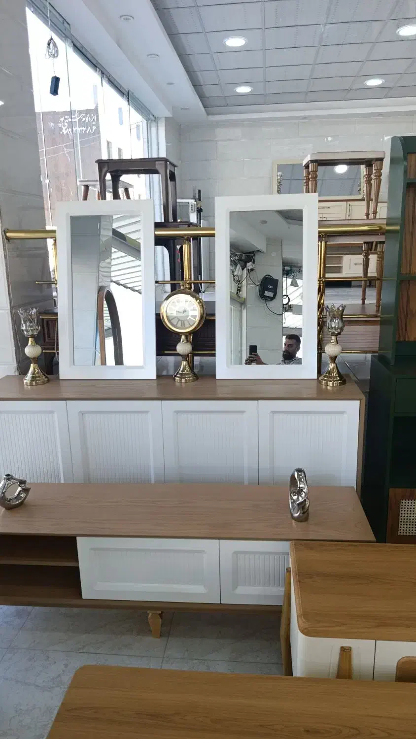 کنسول و آینه و میز تی وی|بوفه، ویترین، کنسول|آبدانان, |دیوار