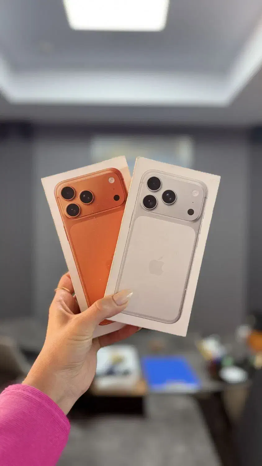 iphone 17 ProMax 256 Orange با گارانتی و رجیستر|موبایل|تهران, میرداماد|دیوار