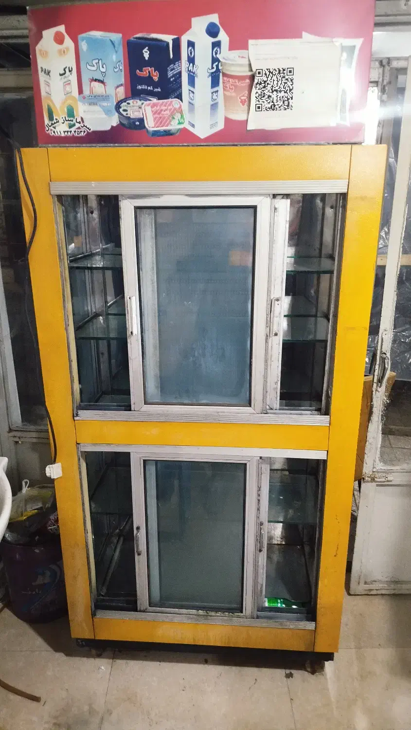 یخچال کبابی یا سوپر مارکتی|یخچال و فریزر|آستانه اشرفیه, |دیوار