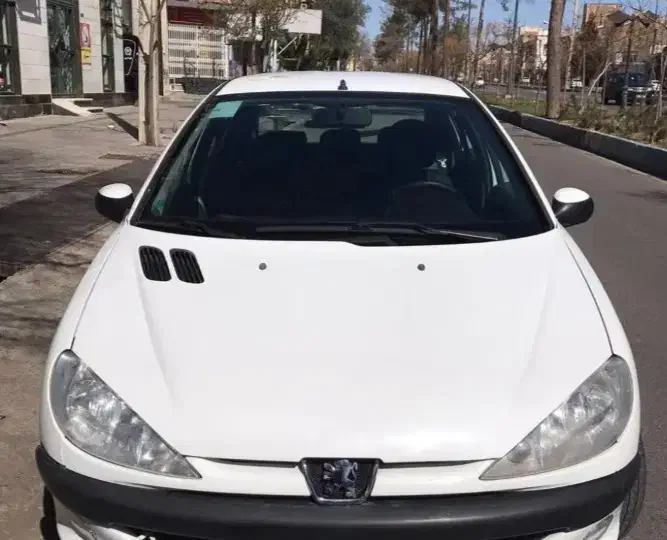 ۲۰۶سفیدتیپ۲مدل۸۱|خودرو سواری و وانت|راور, |دیوار