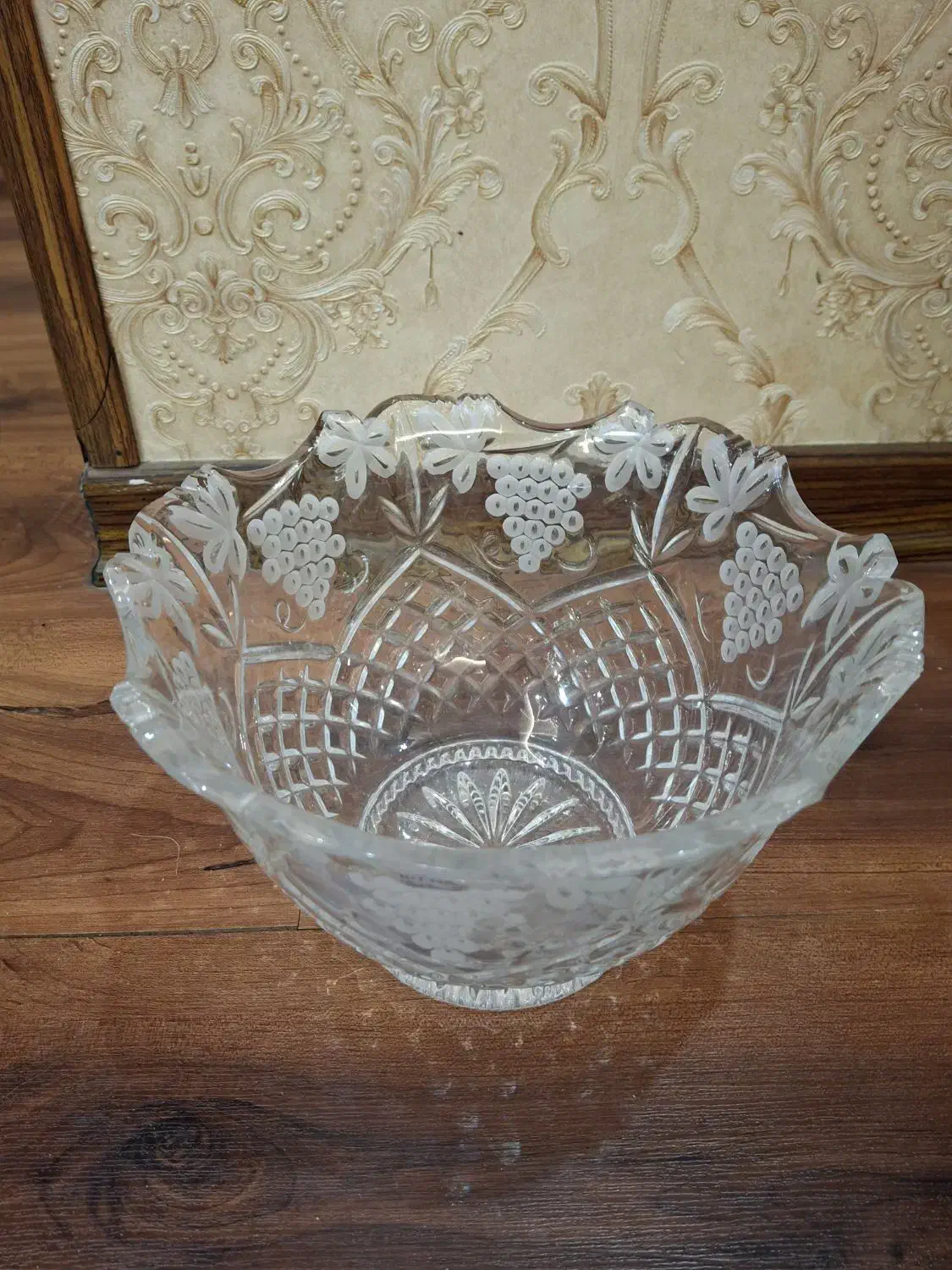 ظرف کریستال آجیل خوری|کلکسیون اشیاء عتیقه|تهران, مینای شمالی (مخبر)|دیوار