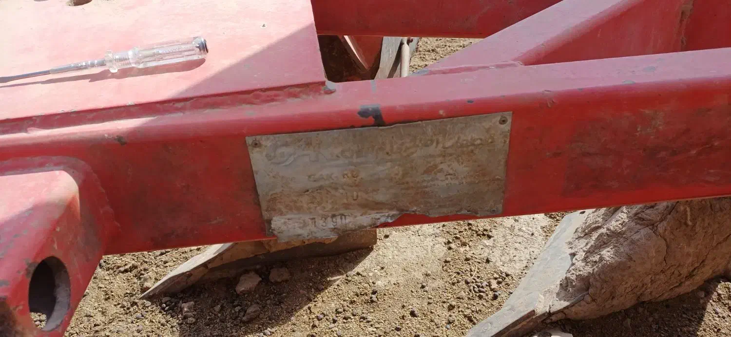 گاوآهن ۴ خیش دوطرفه تراکتور آهنگری محمدزاده مشهد|ماشینآلات صنعتی|تایباد, |دیوار