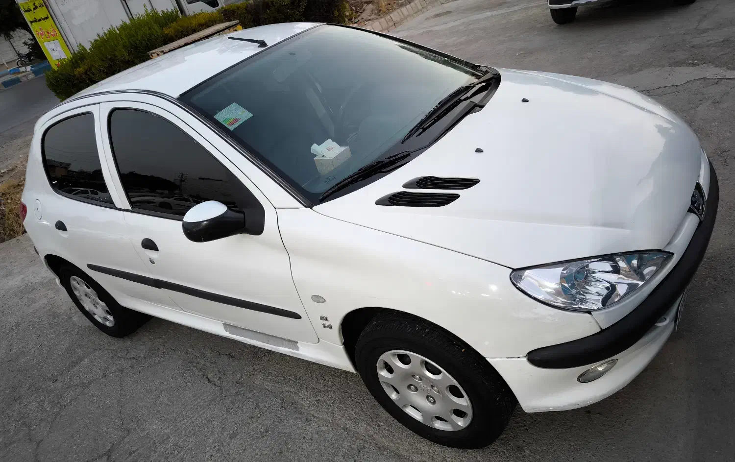 پژو 206 تیپ 2 مدل 89 سفید|خودرو سواری و وانت|دوگنبدان, |دیوار