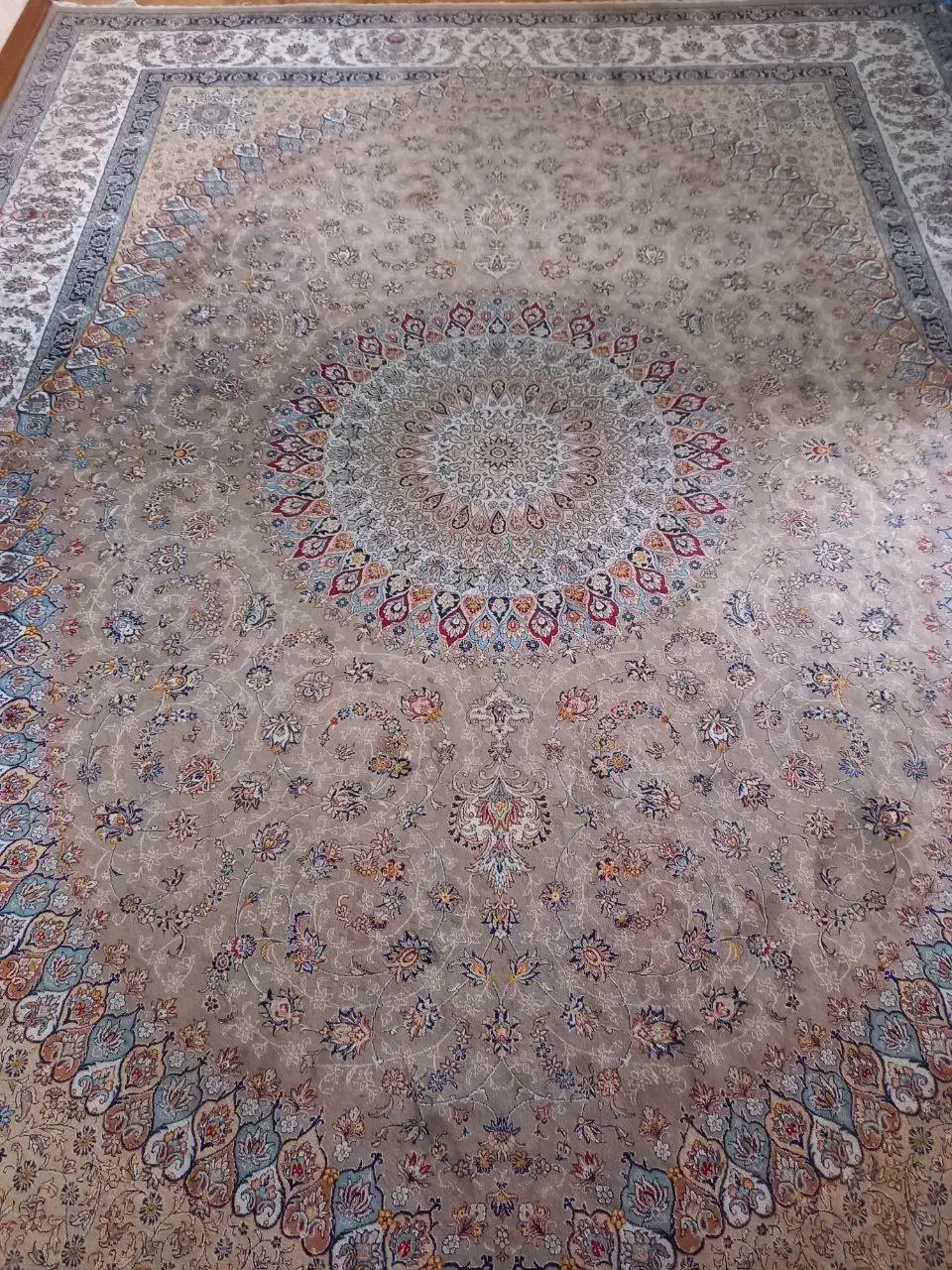 فرش دوازده متری یلدای کویر یزد|فرش|خمین, |دیوار