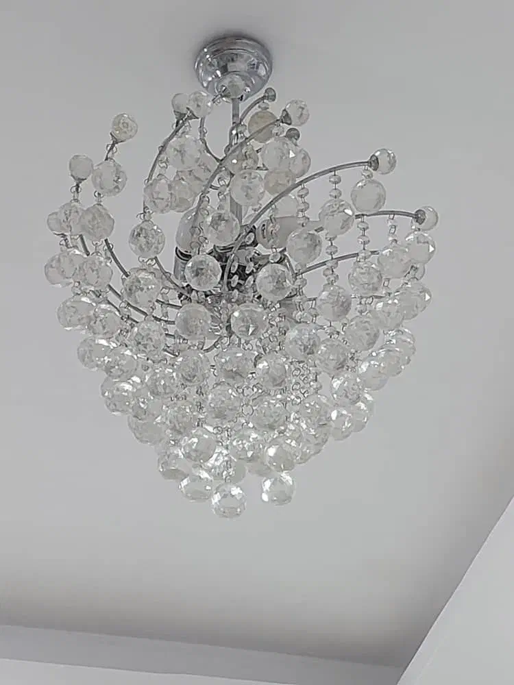 لوستر کریستالی درجه ۱|لوستر و چراغ آویز|دزفول, |دیوار