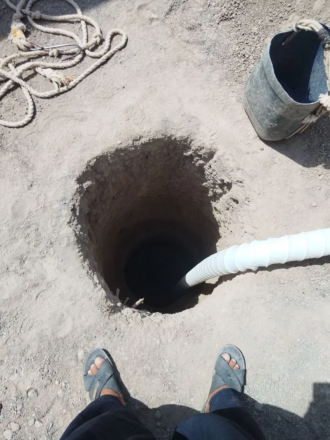 استا چاه کن هستم قیمت مناسب|خدمات پیشه و مهارت|بم, |دیوار